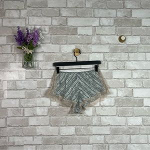 NWT Victoria’s Secret Sheer Blue Shorts